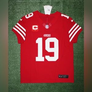 Authentic Deebo Samuel San Francisco 49ers Nike Vapor FUSE Elite Jersey Sz 44/L